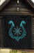 Viking Premium Quilt, Aegishjalmur Helm Of Awe Blue Edition RLT12 - Wonder Print Shop