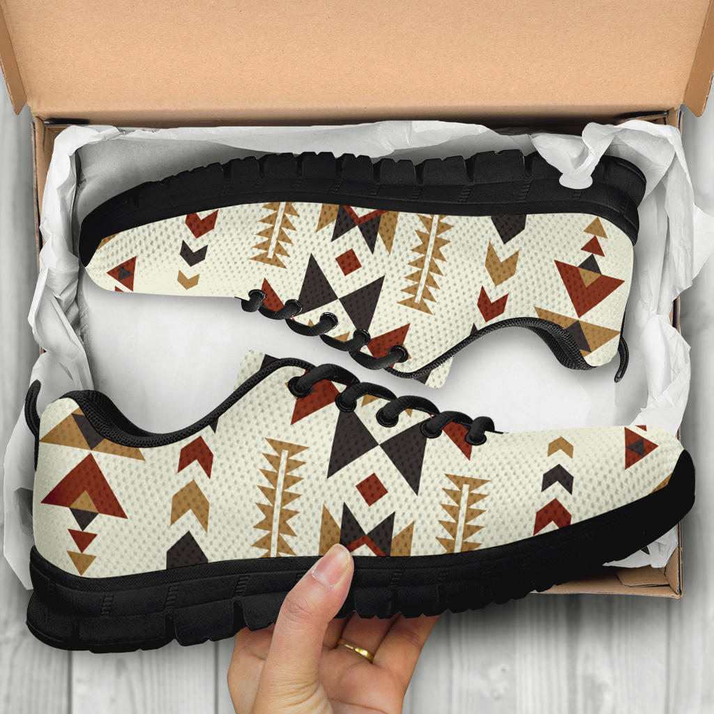 Native American Ethnic Pattern Sneakers LT10 - Wonder Print Shop