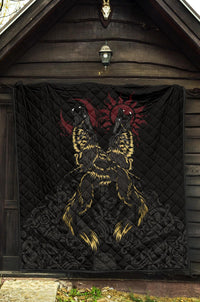 Viking The Wolves Skoll and Hati Quilt RLT12 - Wonder Print Shop
