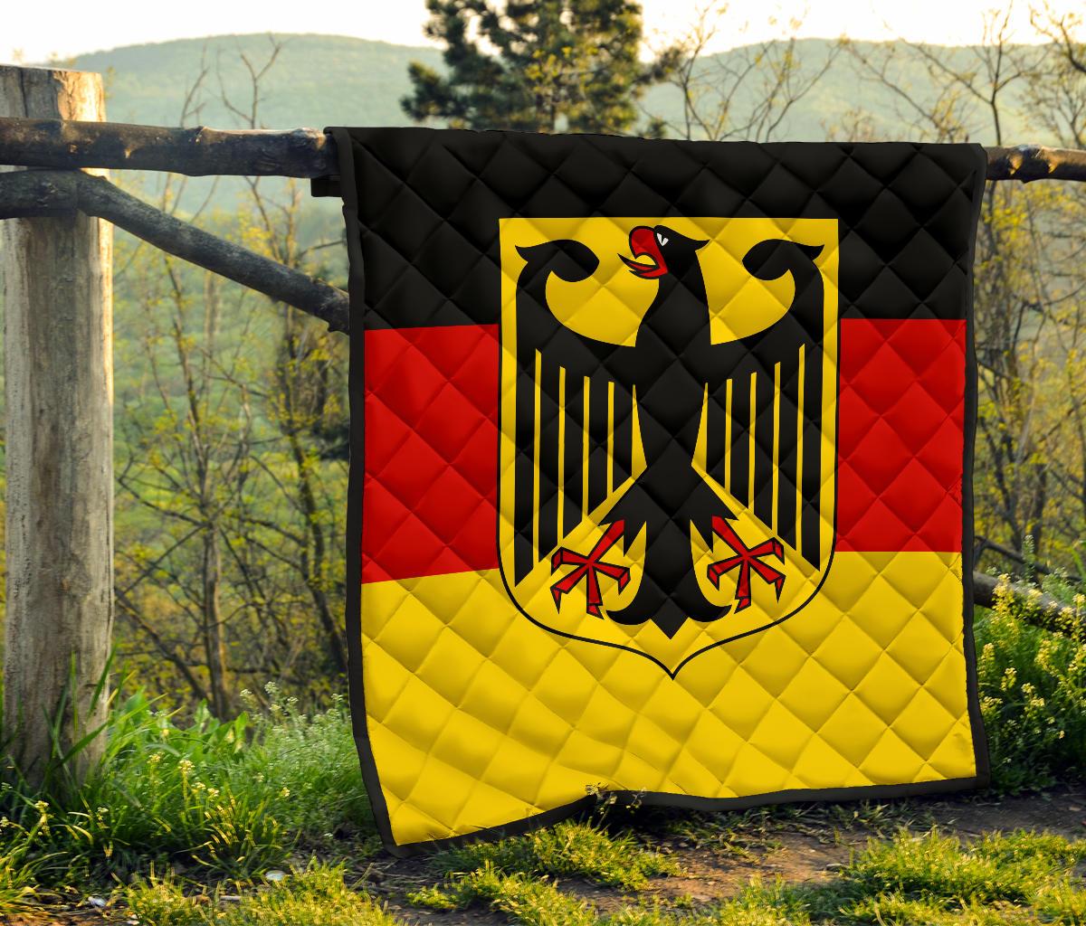 Germany Flag Premium Quilt - Wonder Print Shop