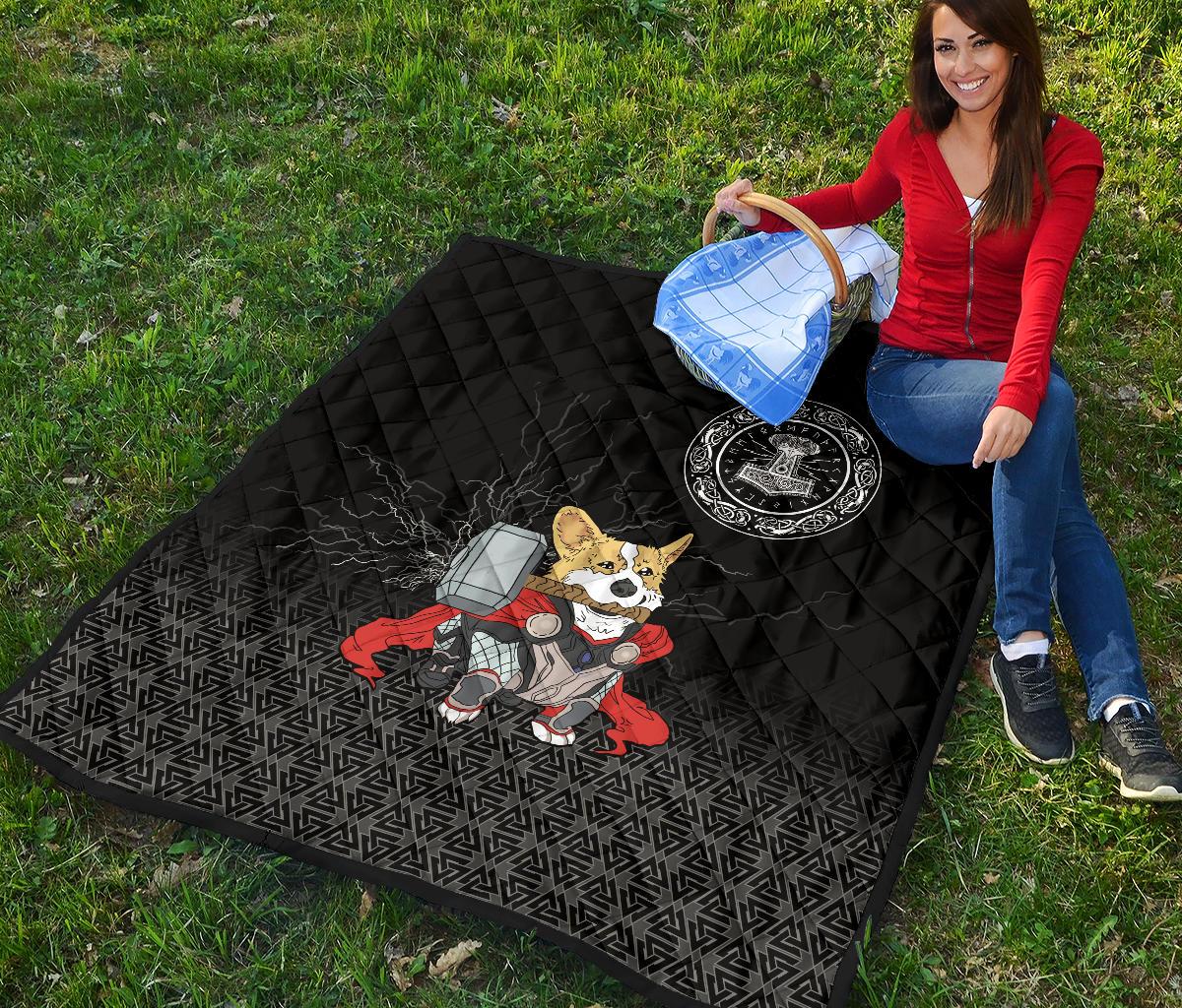Viking Premium Quilt - The Mighty Thorgi RLT12 - Wonder Print Shop