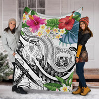 polynesian-hawaii-premium-blanket-summer-plumeria-white