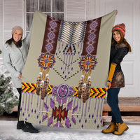 purple-pattern-breastplate-blanket