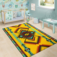 Abstract Geometric Ornament Area Rug LT10 - Wonder Print Shop
