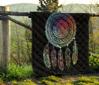 Mandala Dreamcatcher Native American Premium Quilt LT10 - Wonder Print Shop