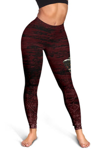 viking-womens-leggings-fenrir-on-the-blood-moon-background