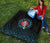 Viking Premium Quilt - Raven Celtic Cyan RLT12 - Wonder Print Shop