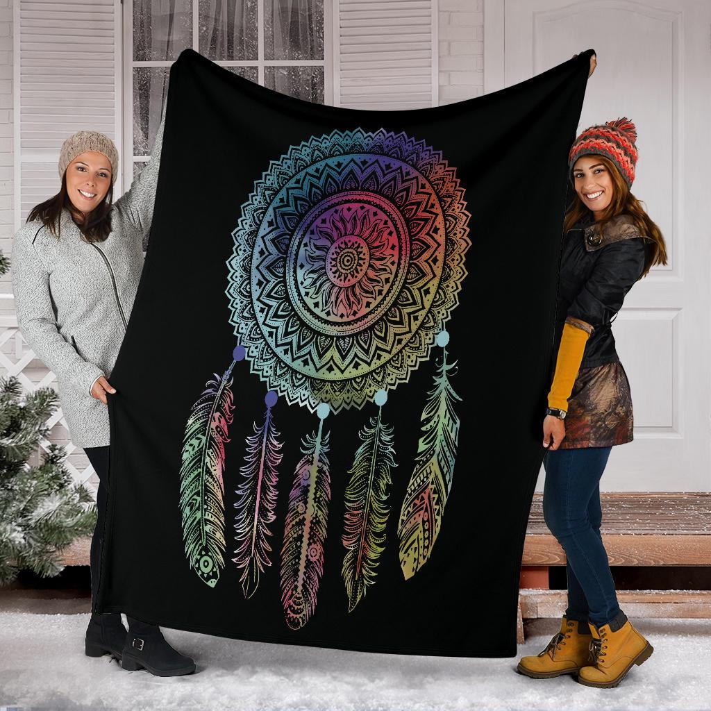 colorful-dreamcatcher-throw-blanket-mandala-native-american-design