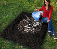 Viking Warrior Tattoo Odin Premium Quilt RLT12 - Wonder Print Shop