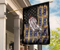 Feathers Native American Flag Decor LT10 - Wonder Print Shop