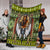 green-pattern-chief-blanket
