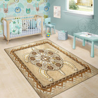 Turble Totem Native American Design Area Rug LT10 - Wonder Print Shop