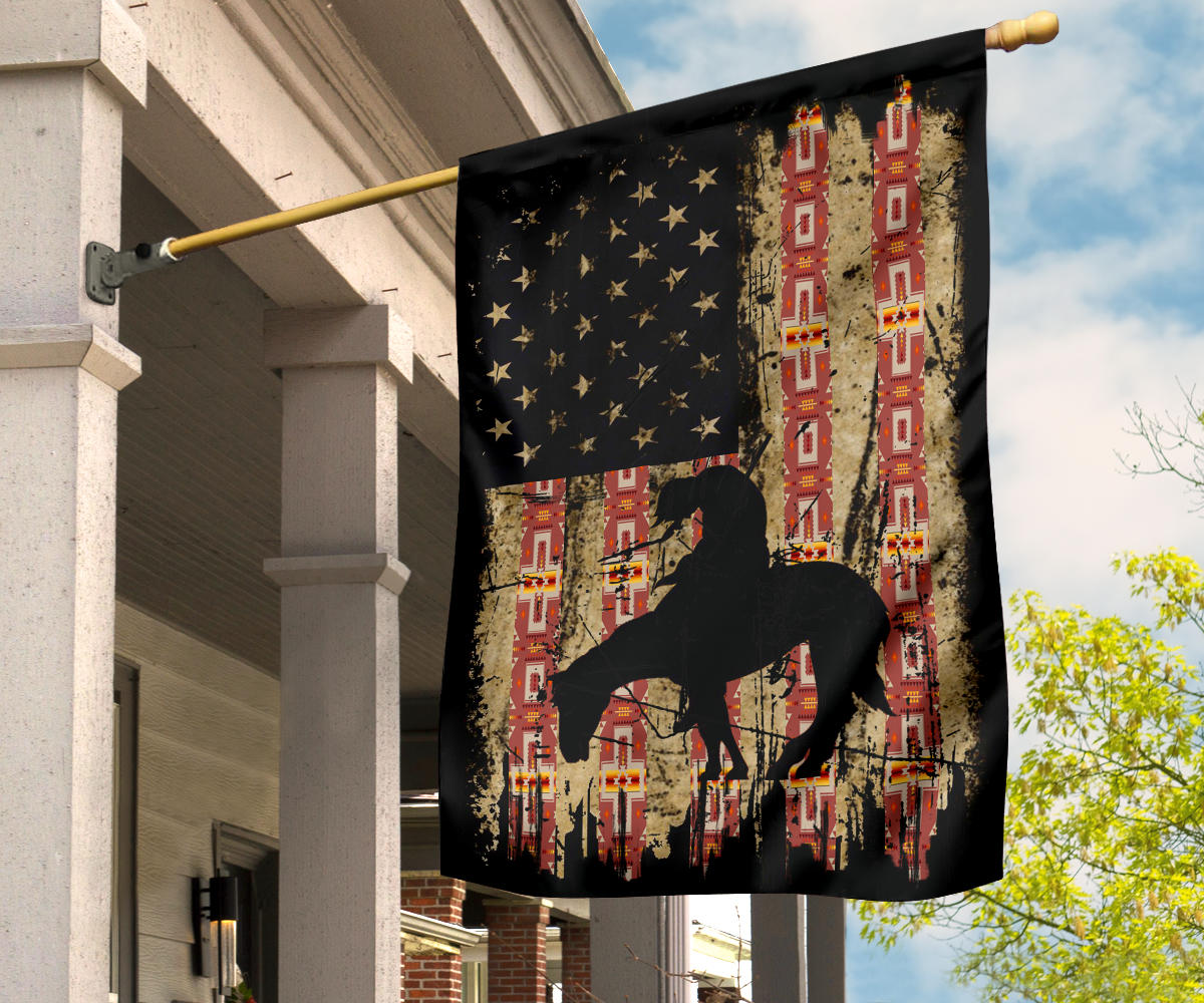 End Of Trail Native American Flag Decor LT10 - Wonder Print Shop
