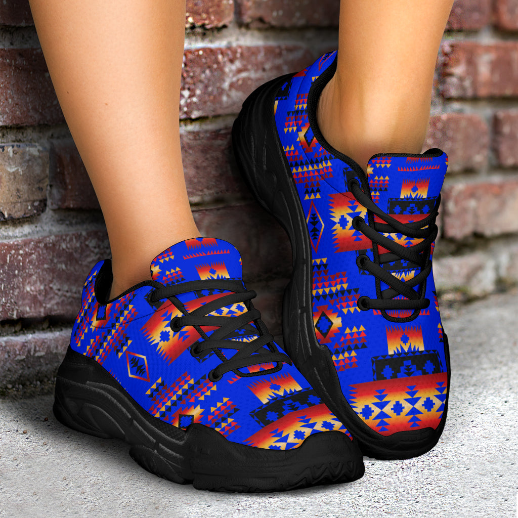 dark-blue-native-american-tribes-pattern-chunky-sneakers