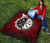 Viking Premium Quilt Raven Of Odin and Symbol Viking On Blood Background RLT12 - Wonder Print Shop