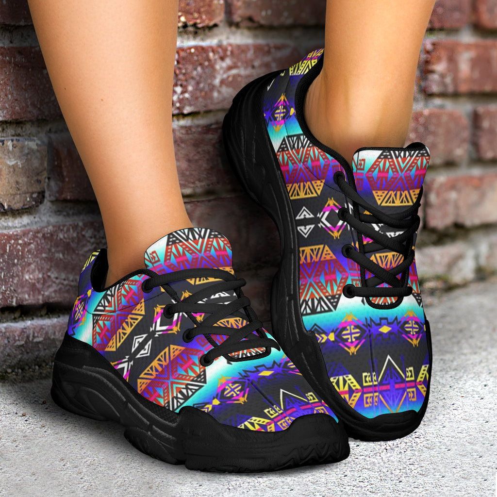 pattern-native-american-chunky-sneakers