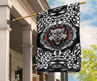 Viking Flag, Fenrir Wolf RLT12 - Wonder Print Shop