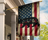 Mama Bear Native American Flag Decor LT10 - Wonder Print Shop