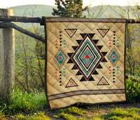 Southwest Symbol Native American Premium Quilt LT10 - Wonder Print Shop