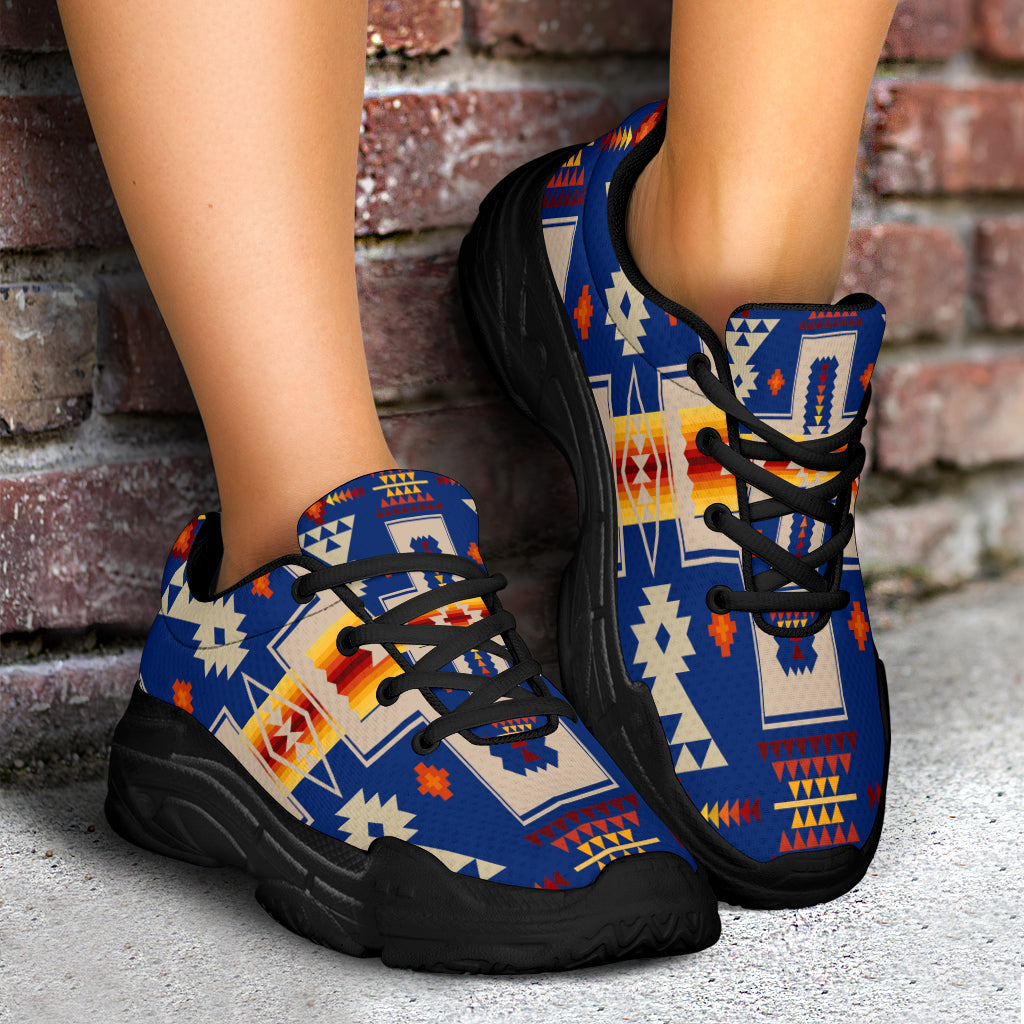 native-american-navy-tribe-chunky-sneakers