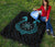 Viking Premium Quilt, Aegishjalmur Helm Of Awe Blue Edition RLT12 - Wonder Print Shop