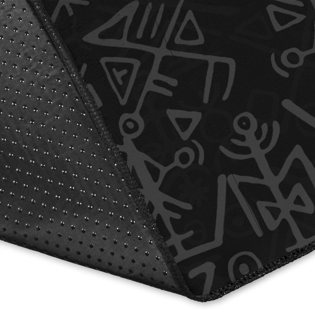 Viking Area Rug Fenrir Norse Wolf RLT12 - Wonder Print Shop