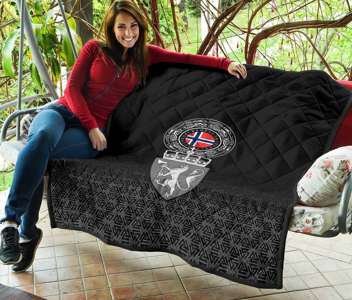 Viking Premium Quilt - Norway Coat Of Arms RLT12 - Wonder Print Shop