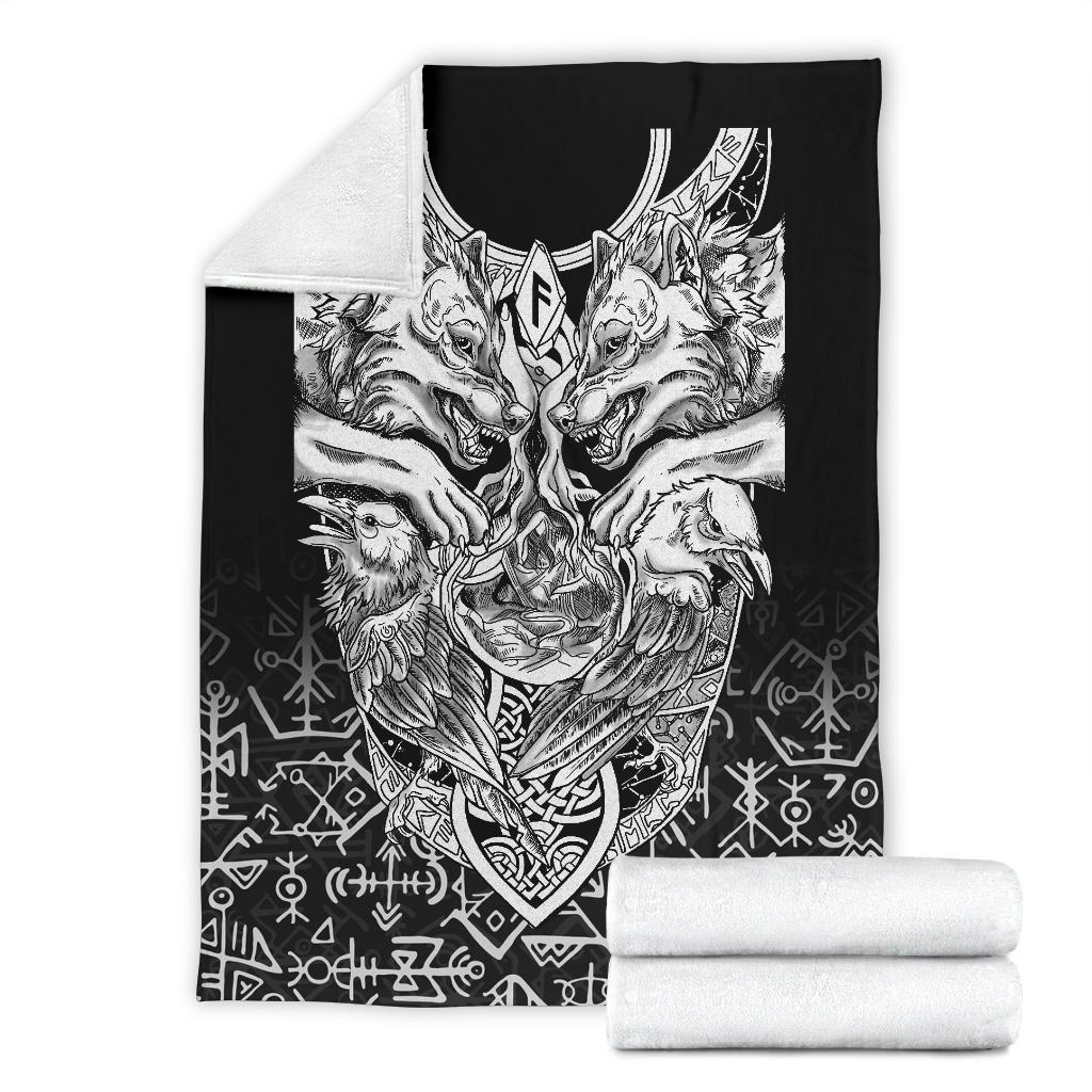 viking-premium-blanket-wolf-and-raven-special
