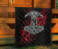 Viking Hammer Mjollnir Premium Quilt RLT12 - Wonder Print Shop