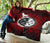 Viking Premium Quilt Raven Of Odin and Symbol Viking On Blood Background RLT12 - Wonder Print Shop