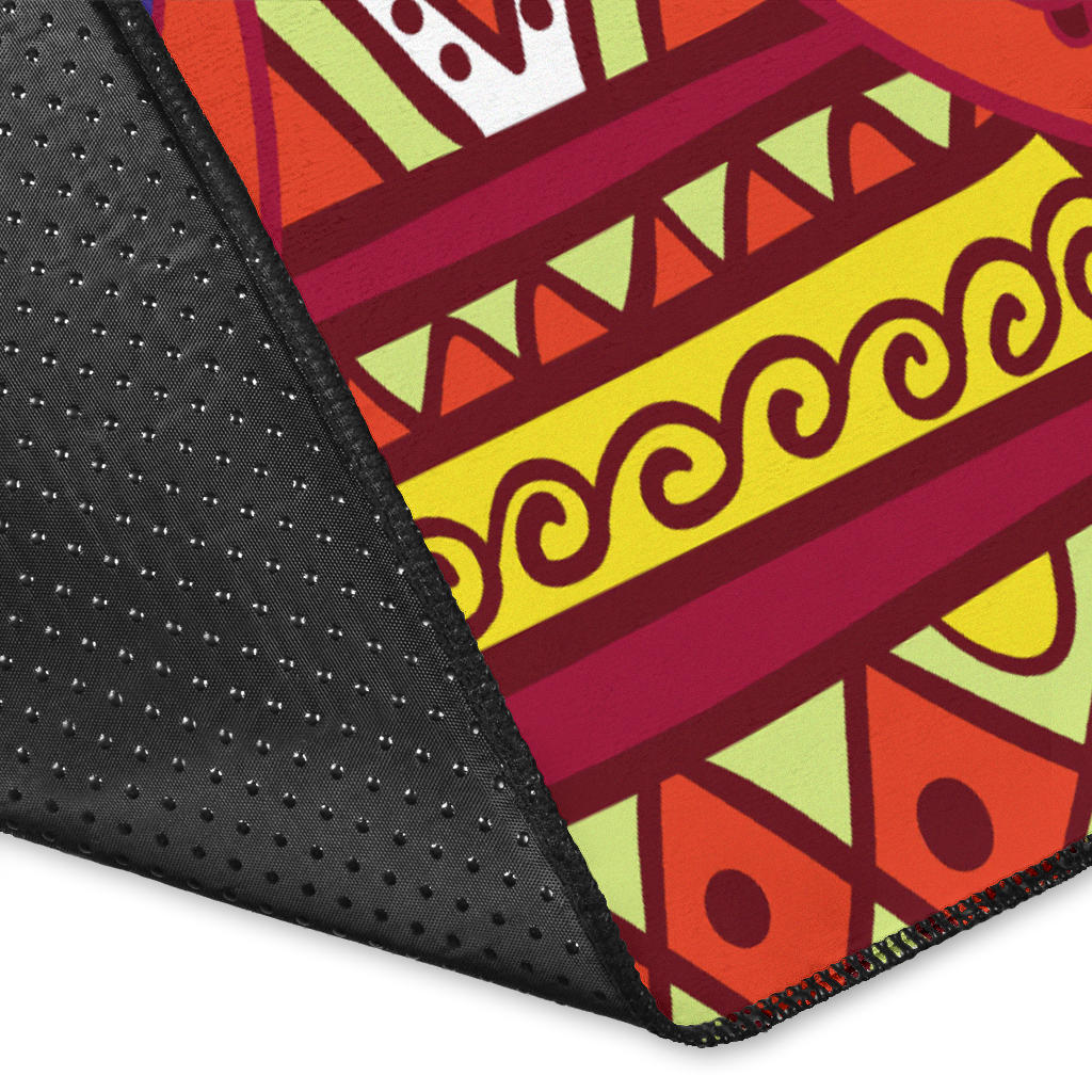 Indigenous Ornamental Pattern Area Rug LT10 - Wonder Print Shop