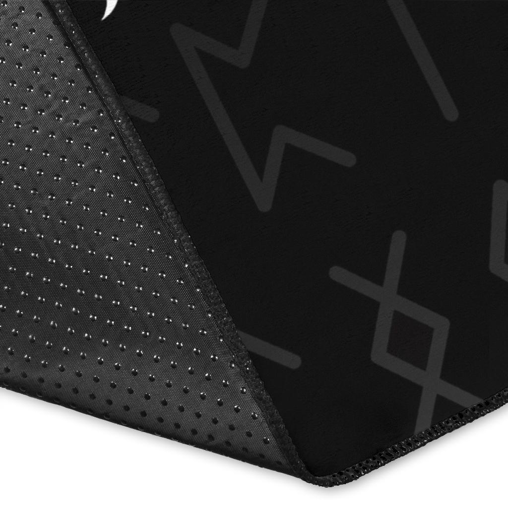 Viking Area Rug Mystical Raven Tattoo Special RLT12 - Wonder Print Shop