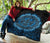 Viking Premium Quilt - Raven Celtic Cyan RLT12 - Wonder Print Shop