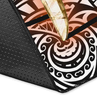 Viking Area Rug Wolf and Vikings Tattoo 3D RLT12 - Wonder Print Shop