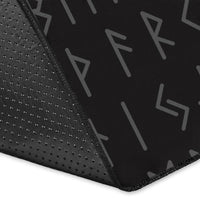 Viking Area Rug The Raven Of Odin Rune RLT12 - Wonder Print Shop