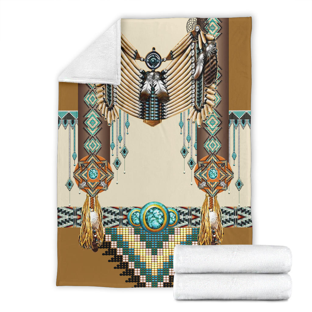 brown-pattern-breastplate-native-american-blanket-gb-nat00059-blan01