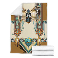 brown-pattern-breastplate-native-american-blanket-gb-nat00059-blan01