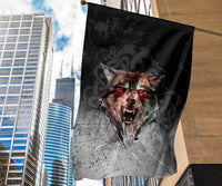 Viking Garden Flag Fenrir Norse Wolf RLT12 - Wonder Print Shop