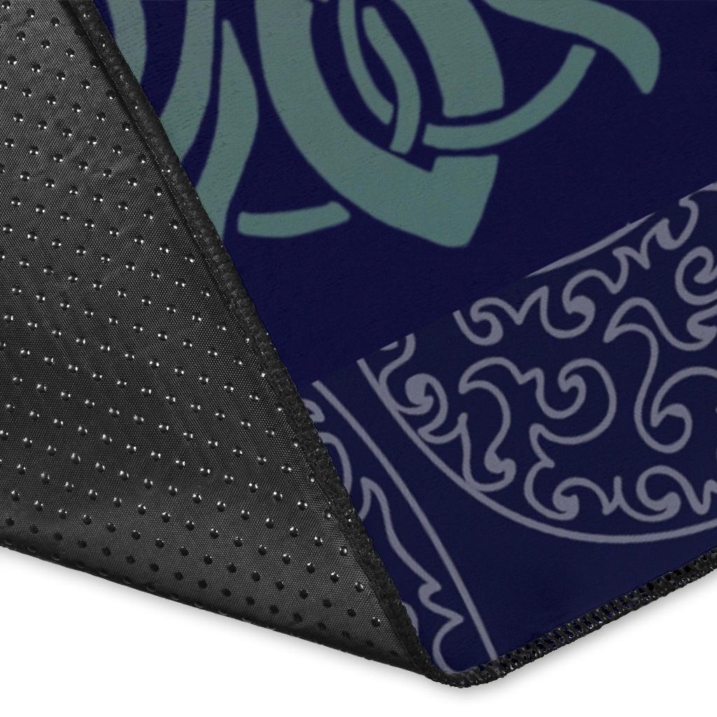 Viking Area Rug Odin God Tattoo RLT12 - Wonder Print Shop