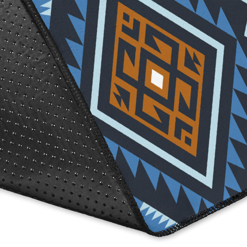 Retro Colors Tribal Seamless Area Rug LT10 - Wonder Print Shop