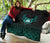Viking Premium Quilt Three Raven and Valknut Cyan RLT12 - Wonder Print Shop