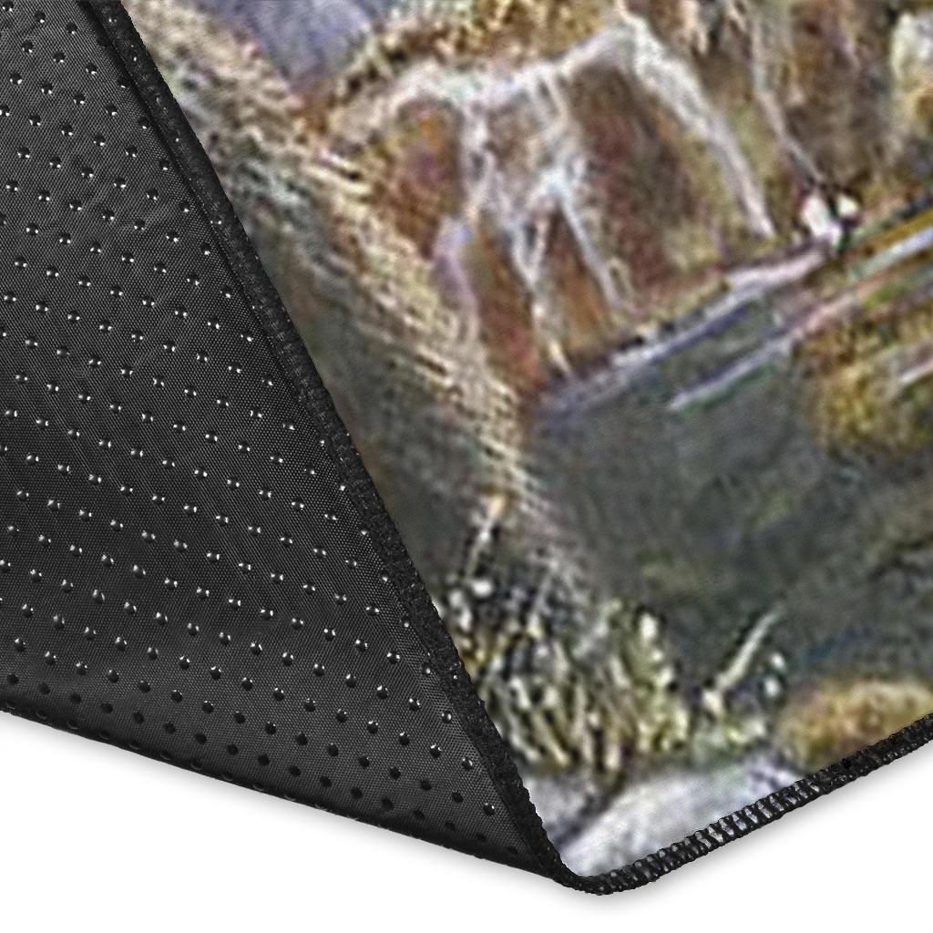 Calling The Totem Native American Pride Area Rug LT10 - Wonder Print Shop