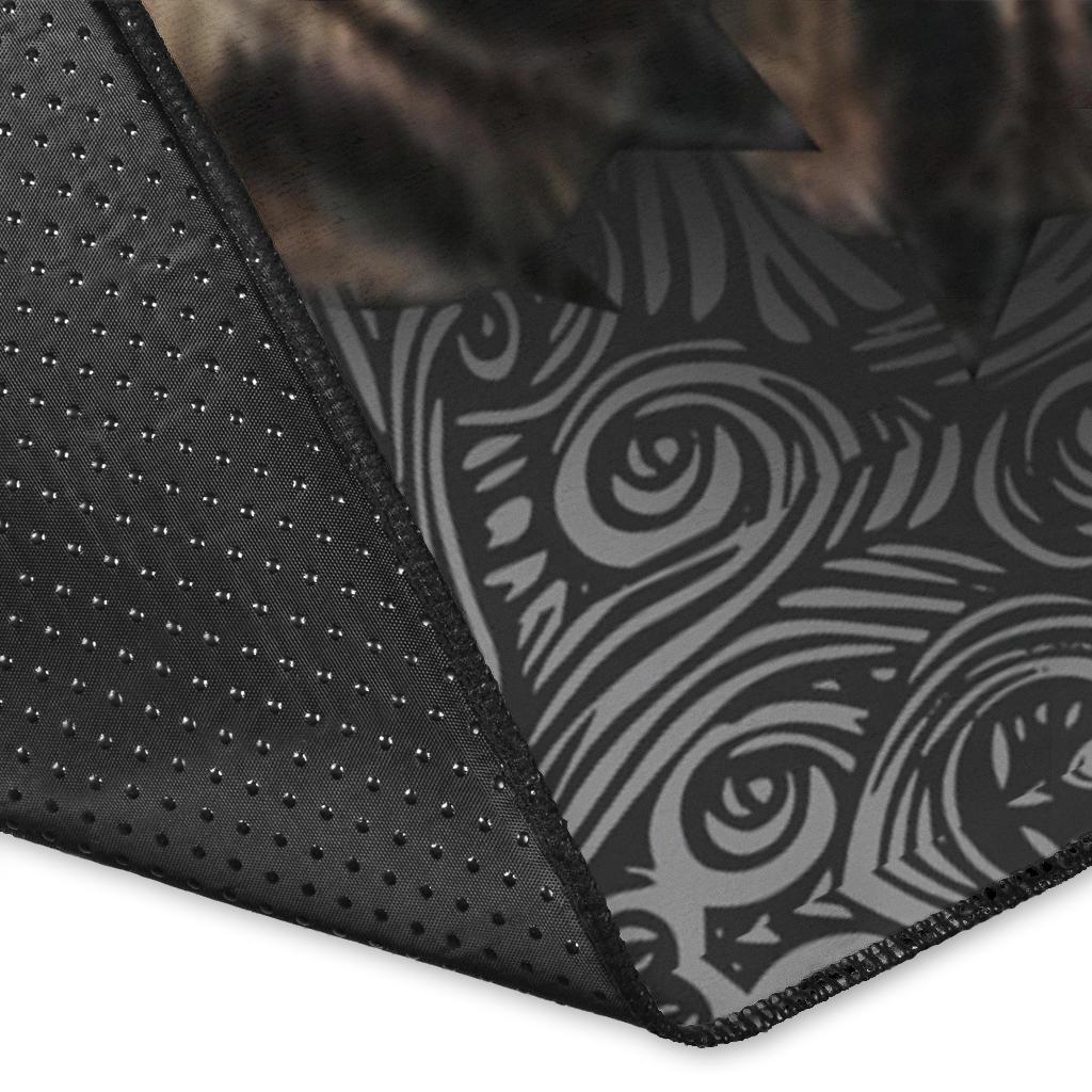 Wolf Escape Native American Area Rug LT10 - Wonder Print Shop