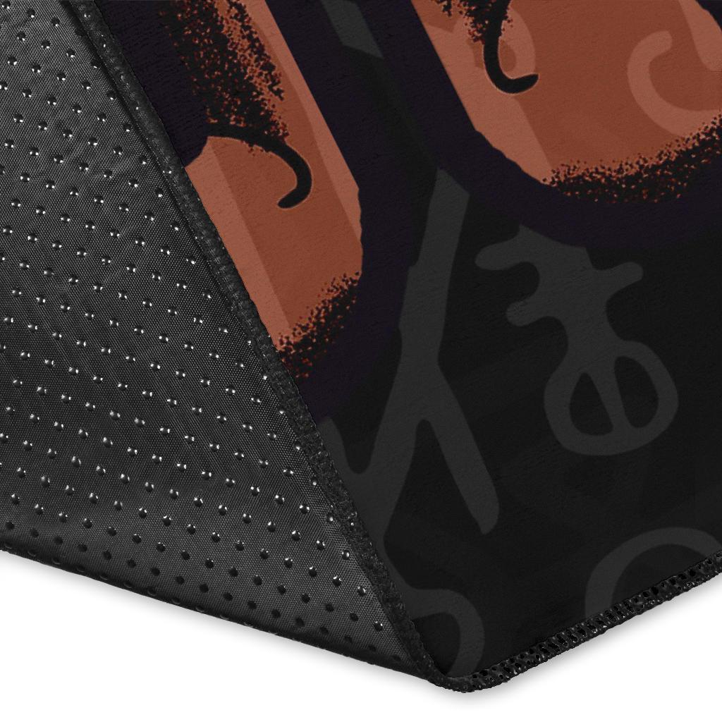 Viking Area Rug, Odin God Furthark Tattoo Special RLT12 - Wonder Print Shop