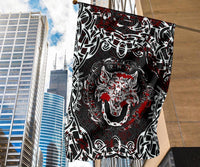 Viking Garden Flag Fenrir Viking Blood 3D RLT12 - Wonder Print Shop