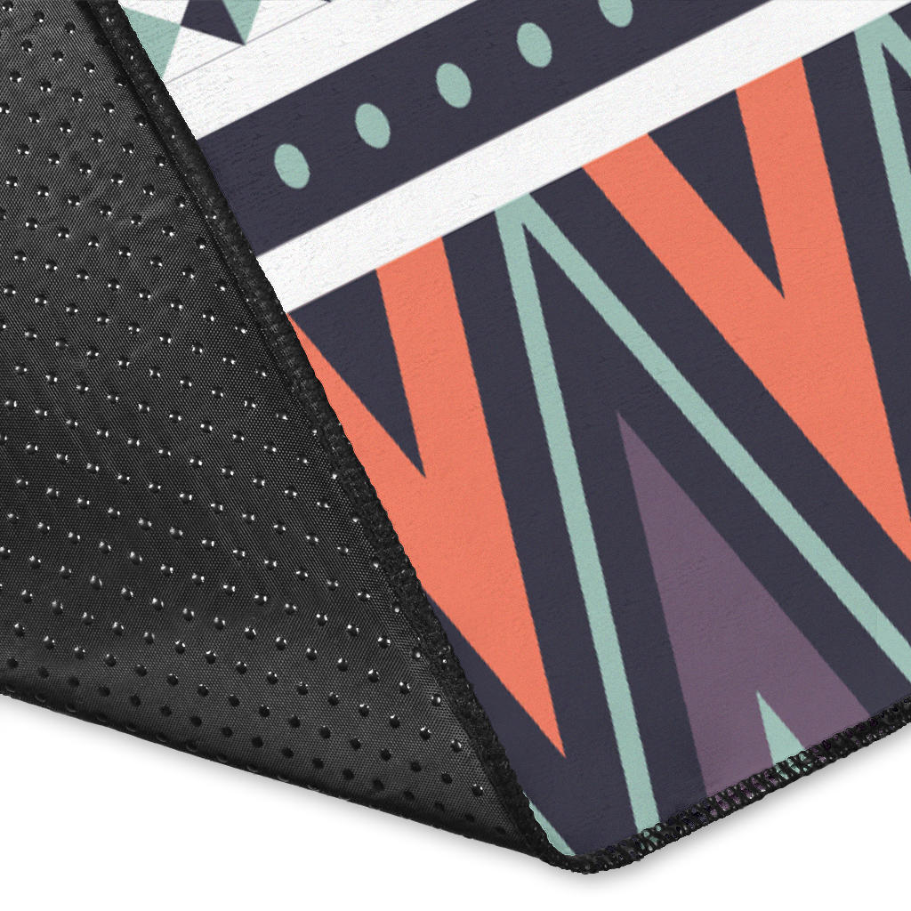 Purple Tribal Design Area Rug LT10 - Wonder Print Shop