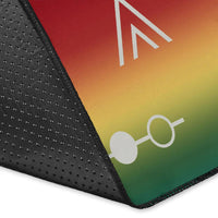 Thunderbird Rainbow Native American Design Area Rug LT10 - Wonder Print Shop