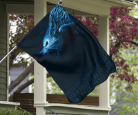 Viking Flag, Fenrir Wolf RLT12 - Wonder Print Shop