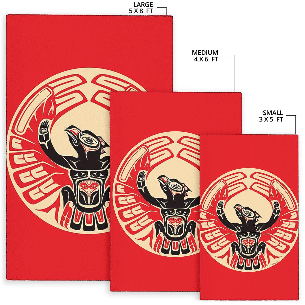 Thunder Bird Native American Pride Area Rug LT10 - Wonder Print Shop