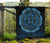 Viking Premium Quilt - Raven Celtic Cyan RLT12 - Wonder Print Shop